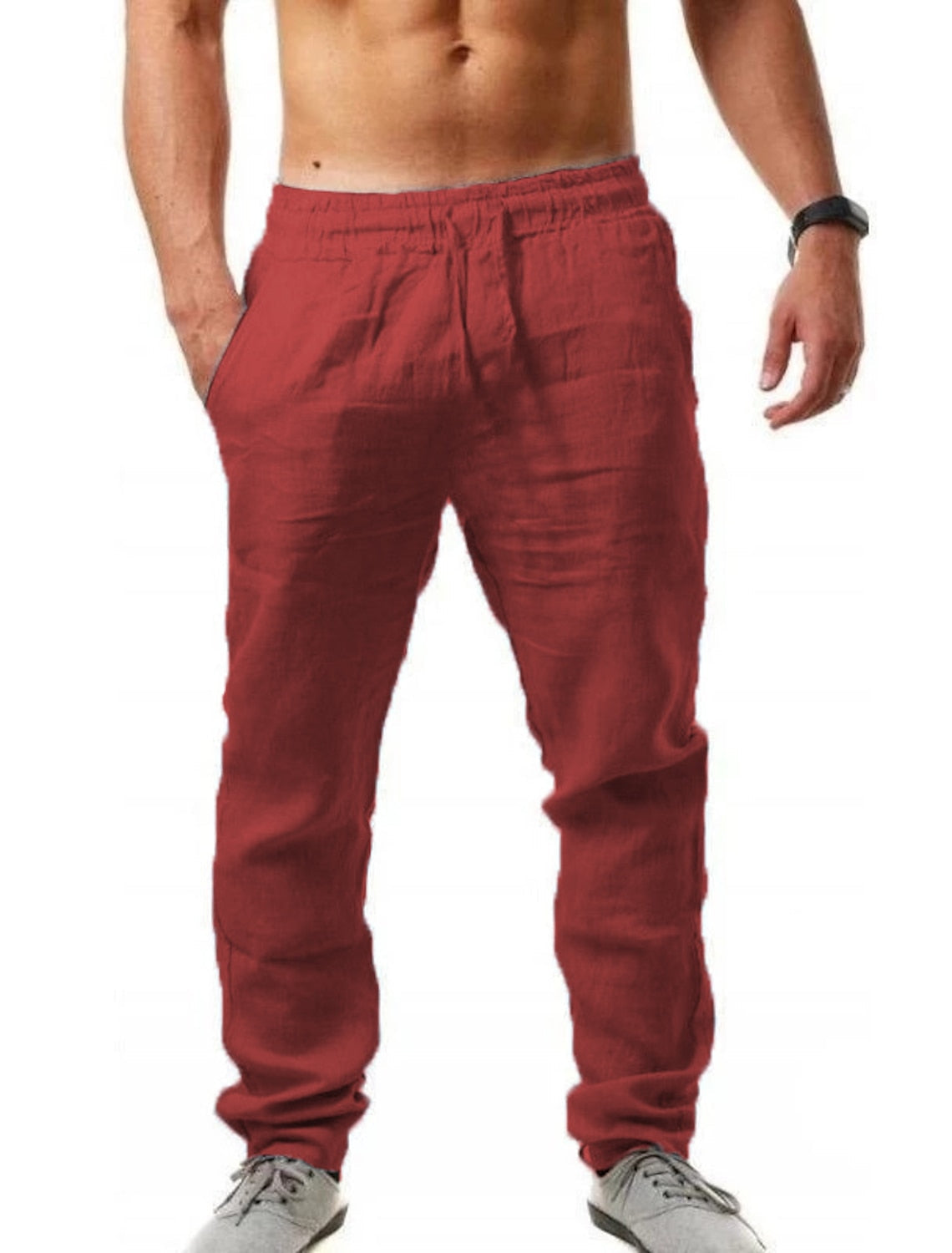 Emmanuel Linen Joggers