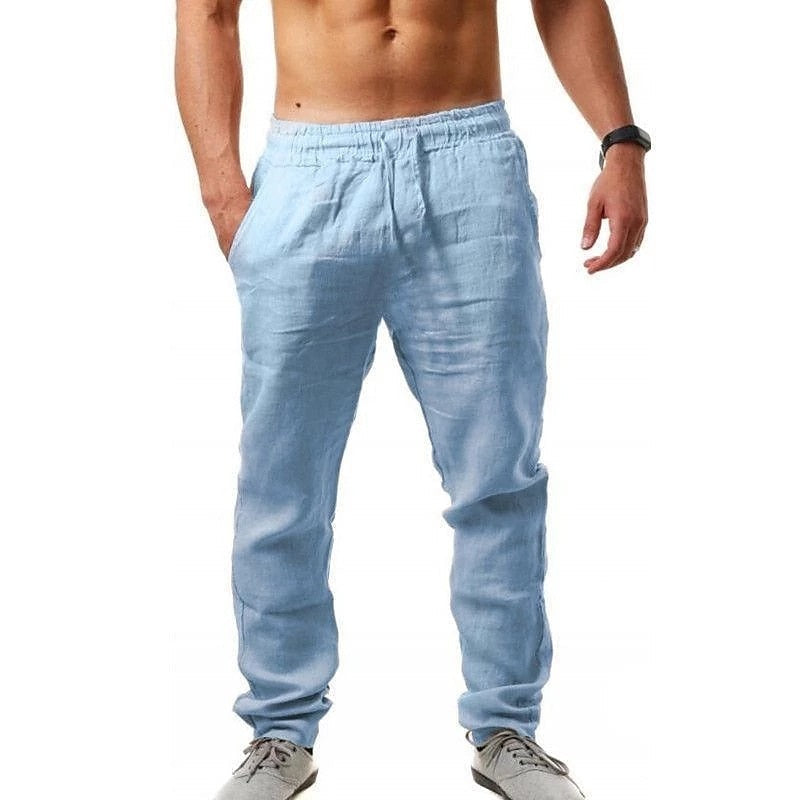 Emmanuel Linen Joggers