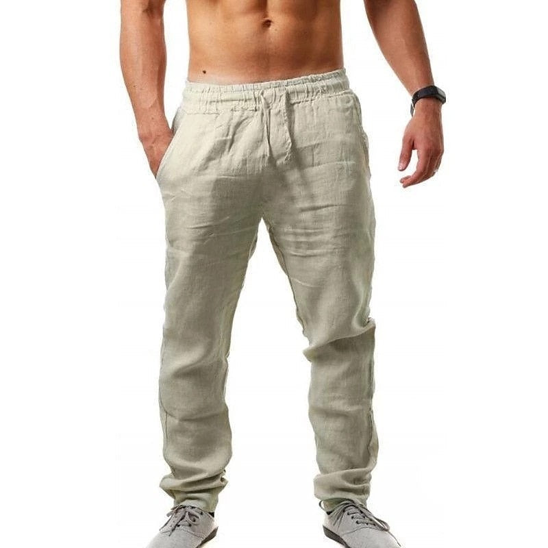 Emmanuel Linen Joggers